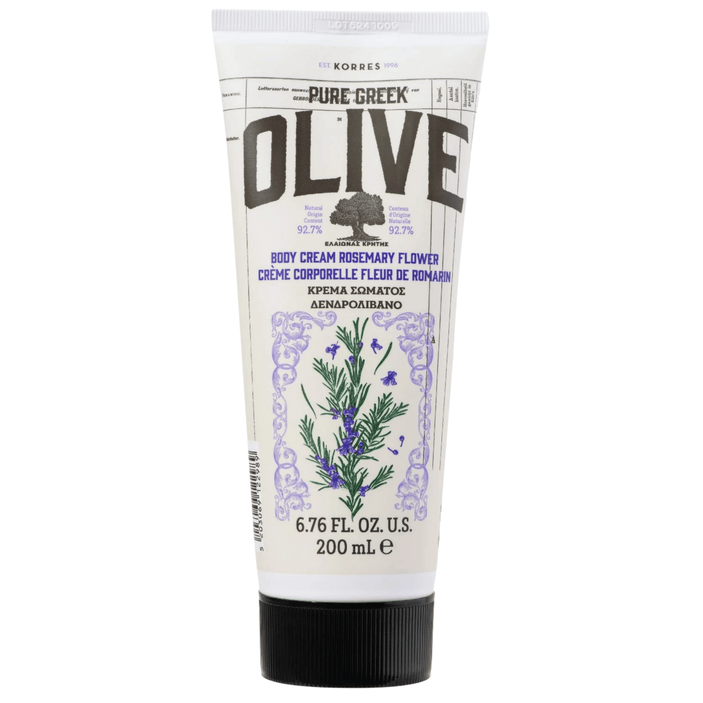 Primary image of KORRES Pure Greek Olive Rosemary Body Cream (200 ml)
