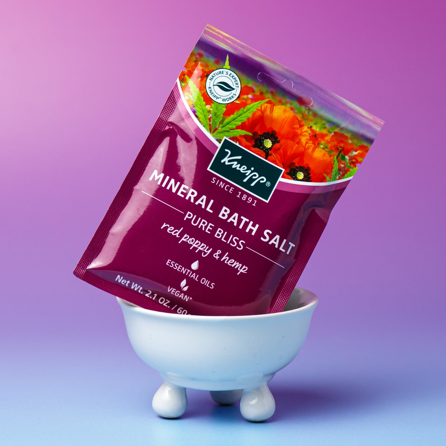 Kneipp GWP - Pure Bliss Bath Salt Sachet (60 g) #93000025