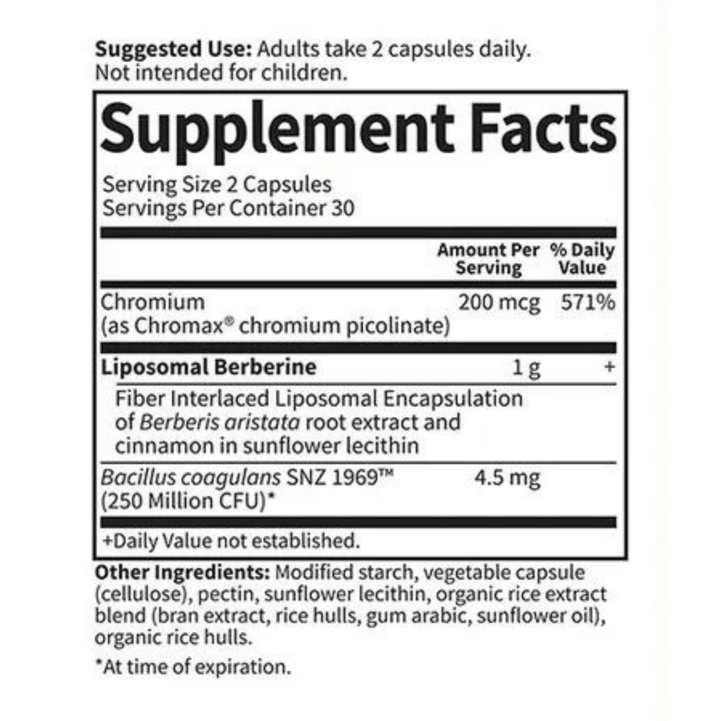 Alternate Image of Liposomal Berberine Capsules