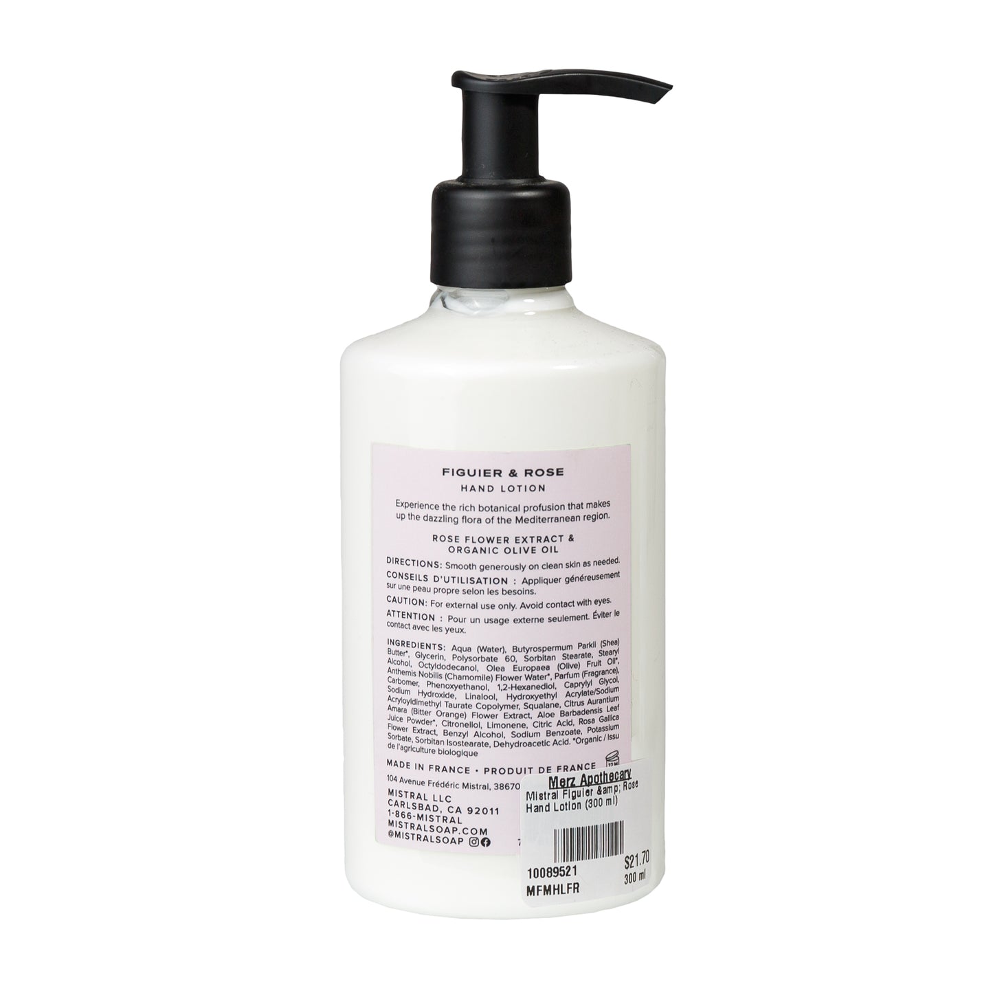 Primary Image of Figuier & Rose Hand Lotion