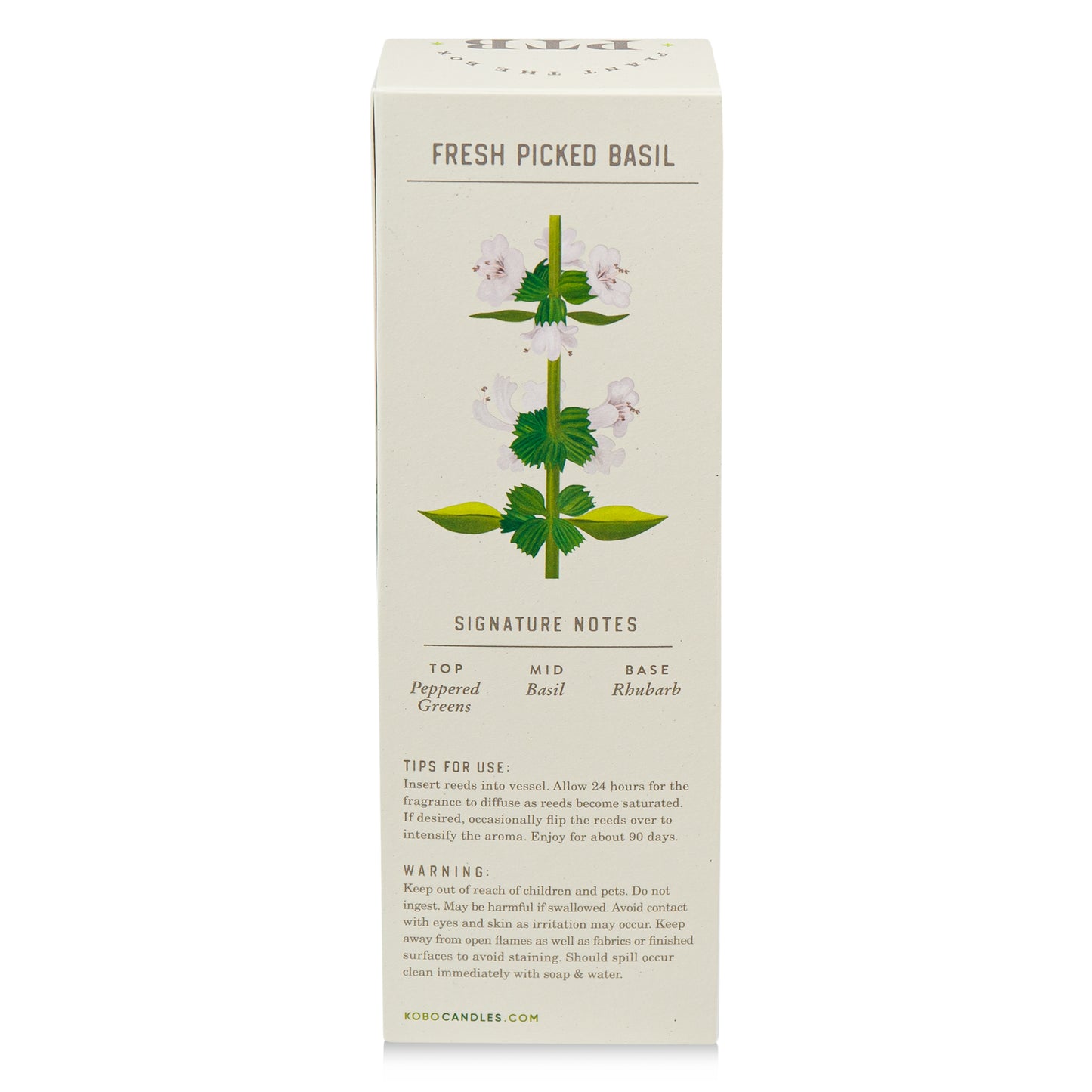 Alternate Image of Fresh Picked Basil Plant the Box Diffuser