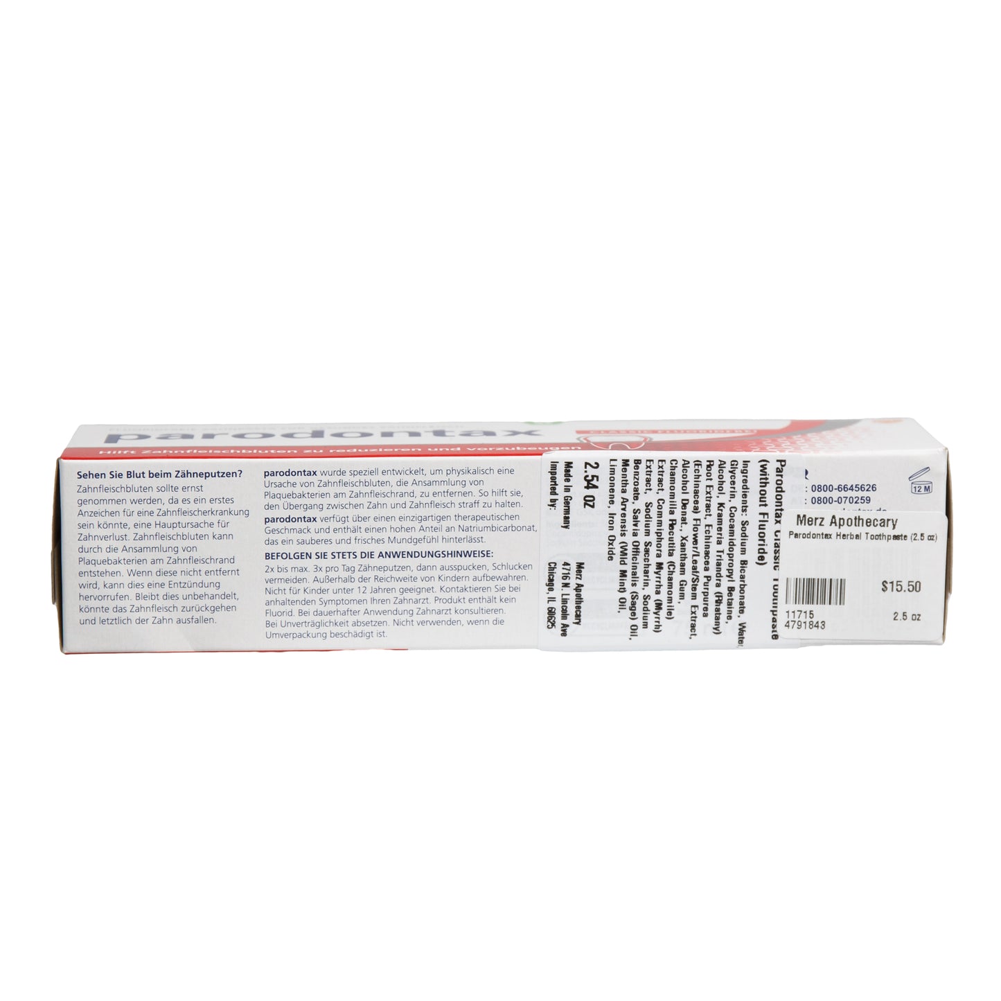 Alternate Image of Parodontax Herbal Toothpaste