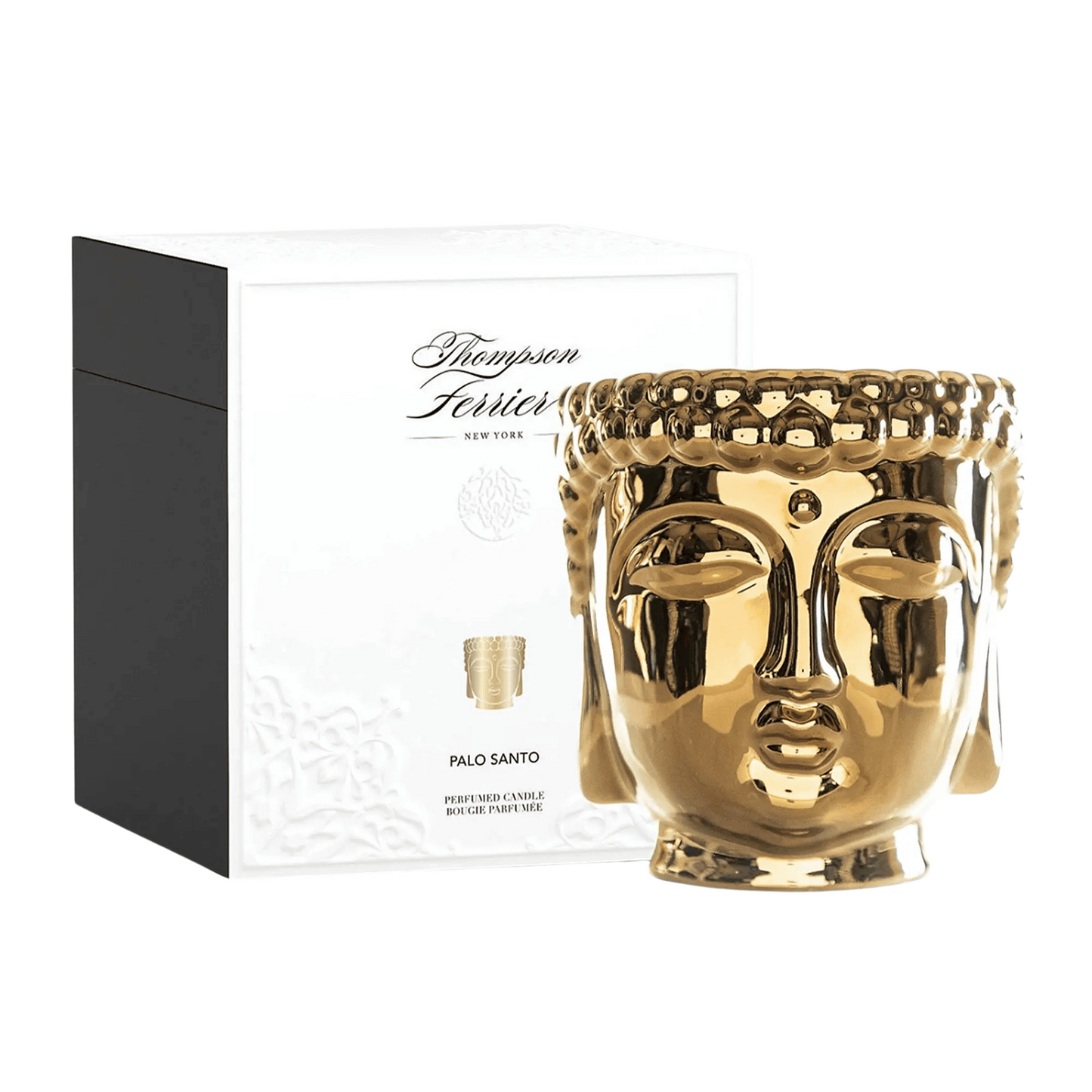 Alternate image of Thompson Ferrier Palo Santo Gold Buddha Candle