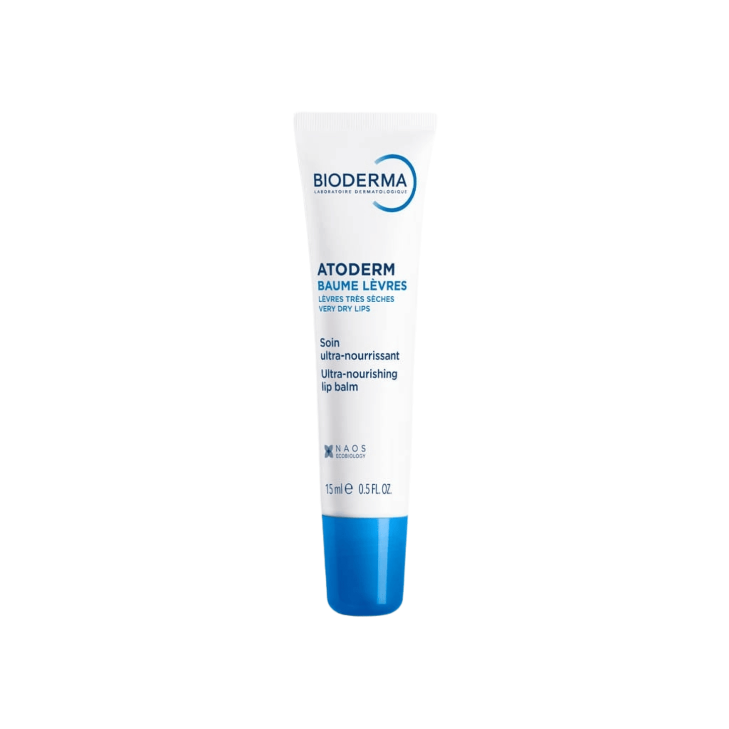 Primary Image of Atoderm Lip Balm, white squeeze tube