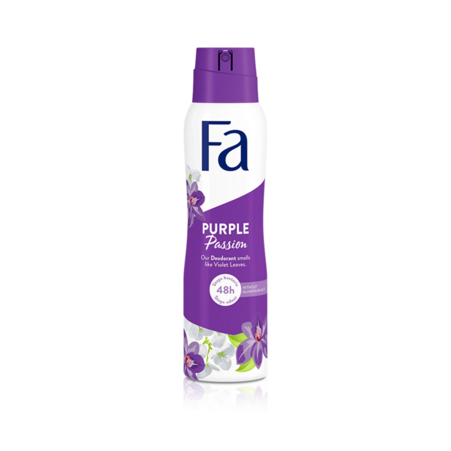 Alternate Image of Purple Passion Deodorant Spray, purple and white spray deo