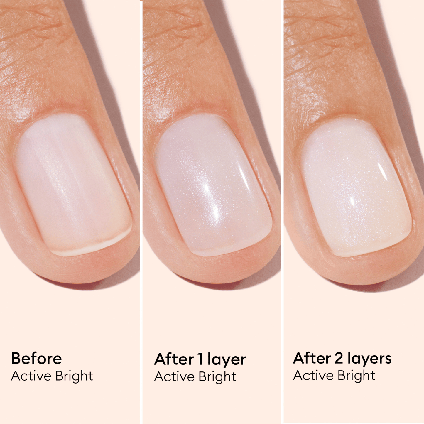 Alternate Image of Active Bright, light off white nail polish