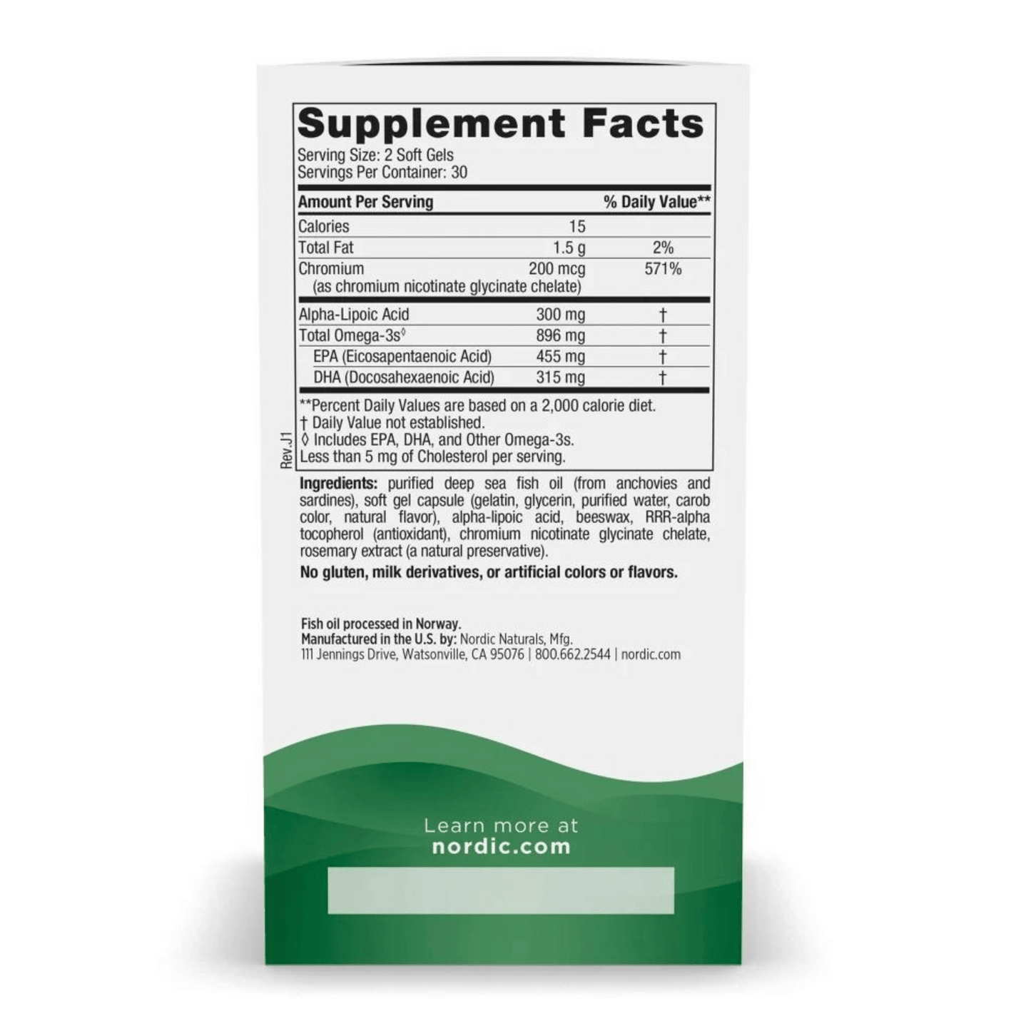 Alternate Image of Blood Sugar Support