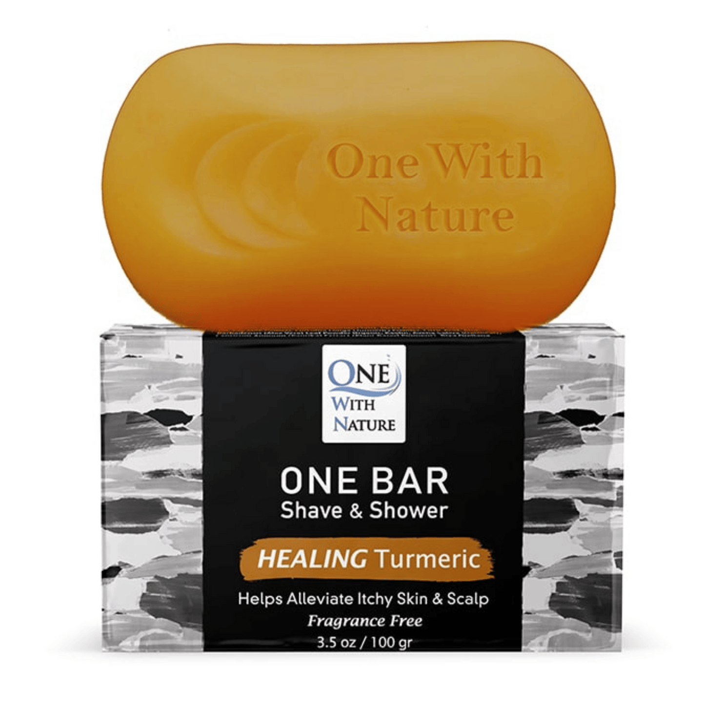 One With Nature One Bar All In One Healing Turmeric Bar Soap (3.5 oz) #10087774