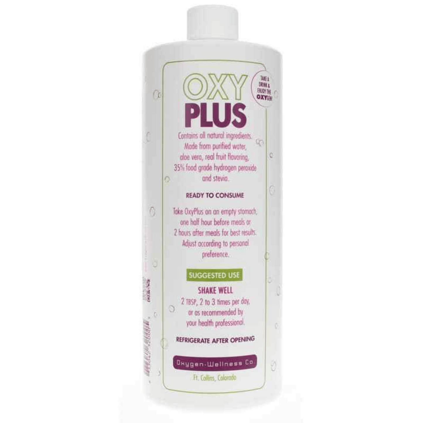 Atlernate Image of Oxy-Plus Cherry & Strawberry
