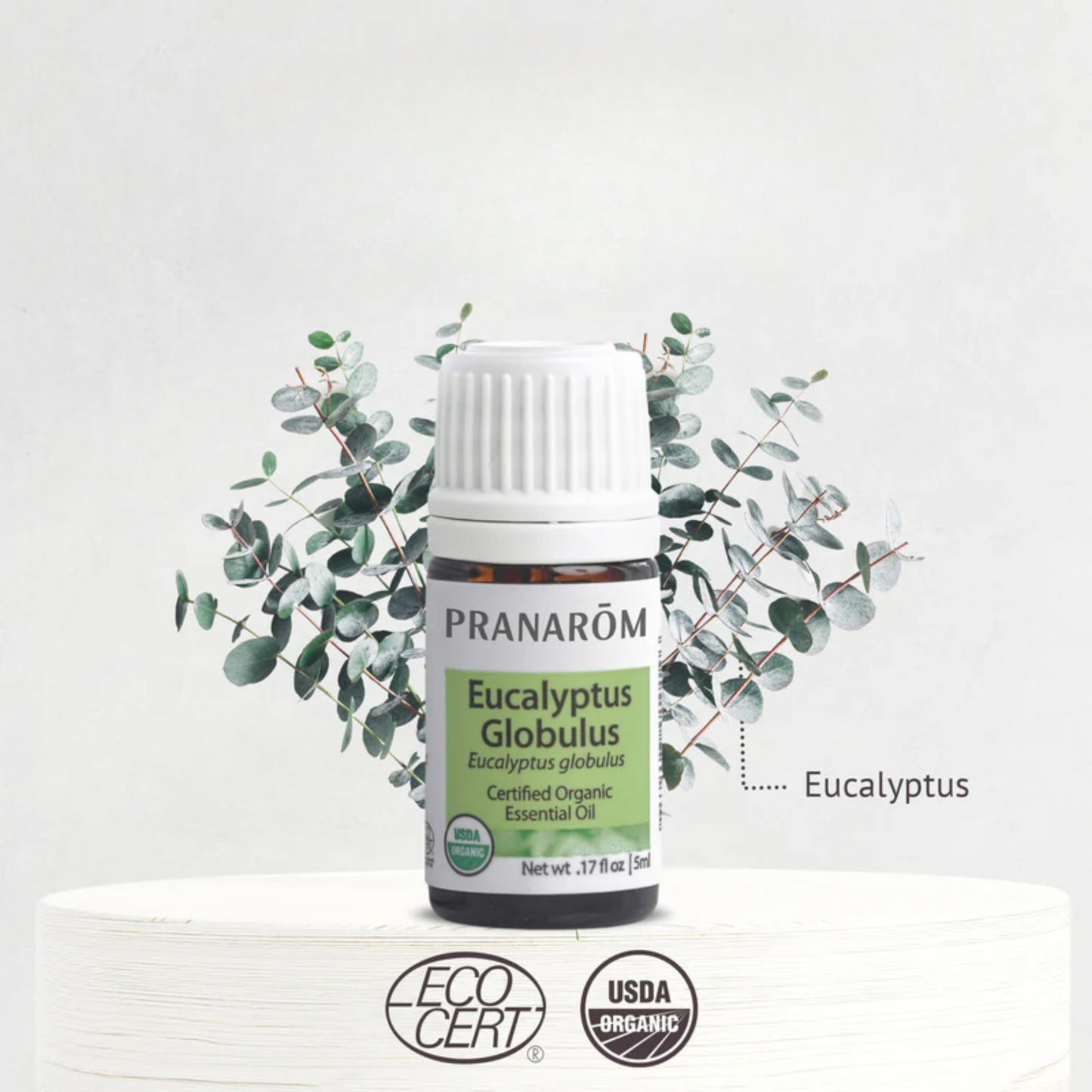 alternative image of pranarom eucalyptus globulus essential oil