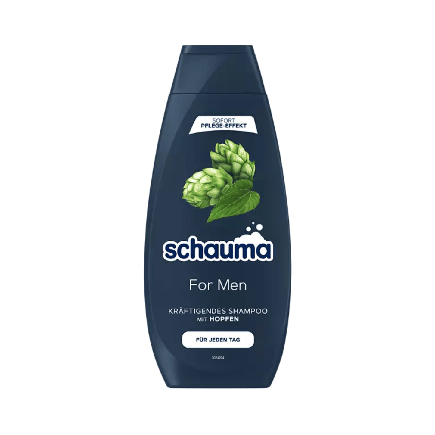 Primary Image of Shampoo For Men, dark blue shampoo bottle