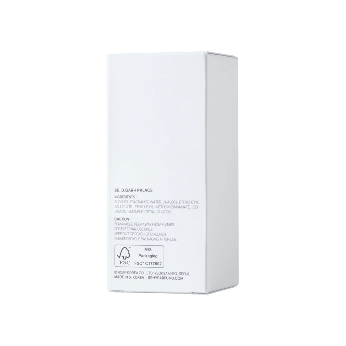 Alternate Image of 90. D'Garh Palace EDP, white perfume box