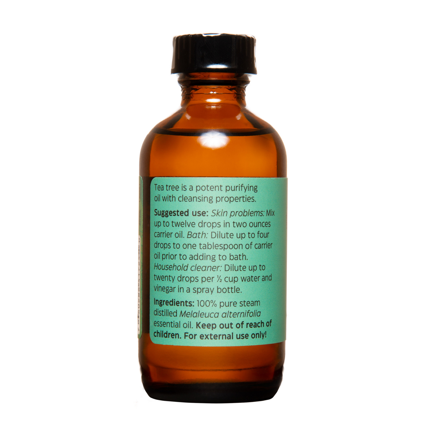 alternate image of uncle harry's tea tree oil 4oz