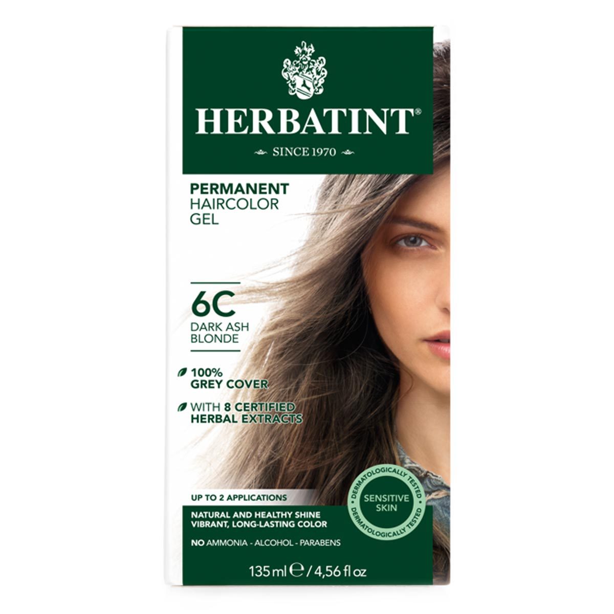 Primary image of 6C Dark Ash Blonde Permanent Hair Color Gel
