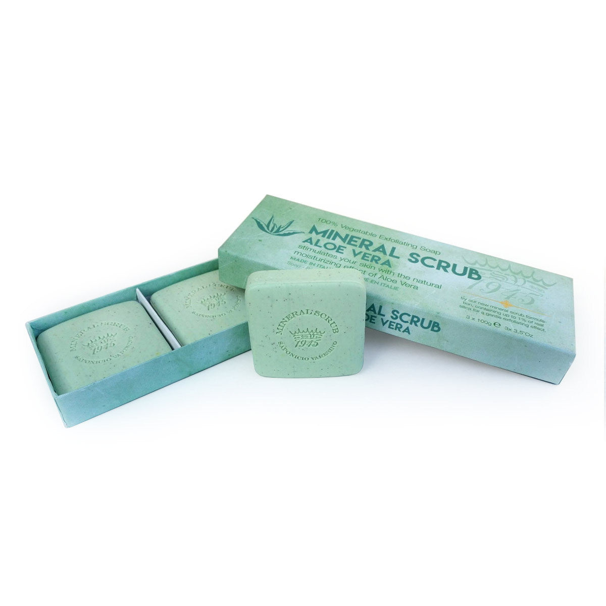 Primary image of Aloe Vera Mineral Scrub Soap Set