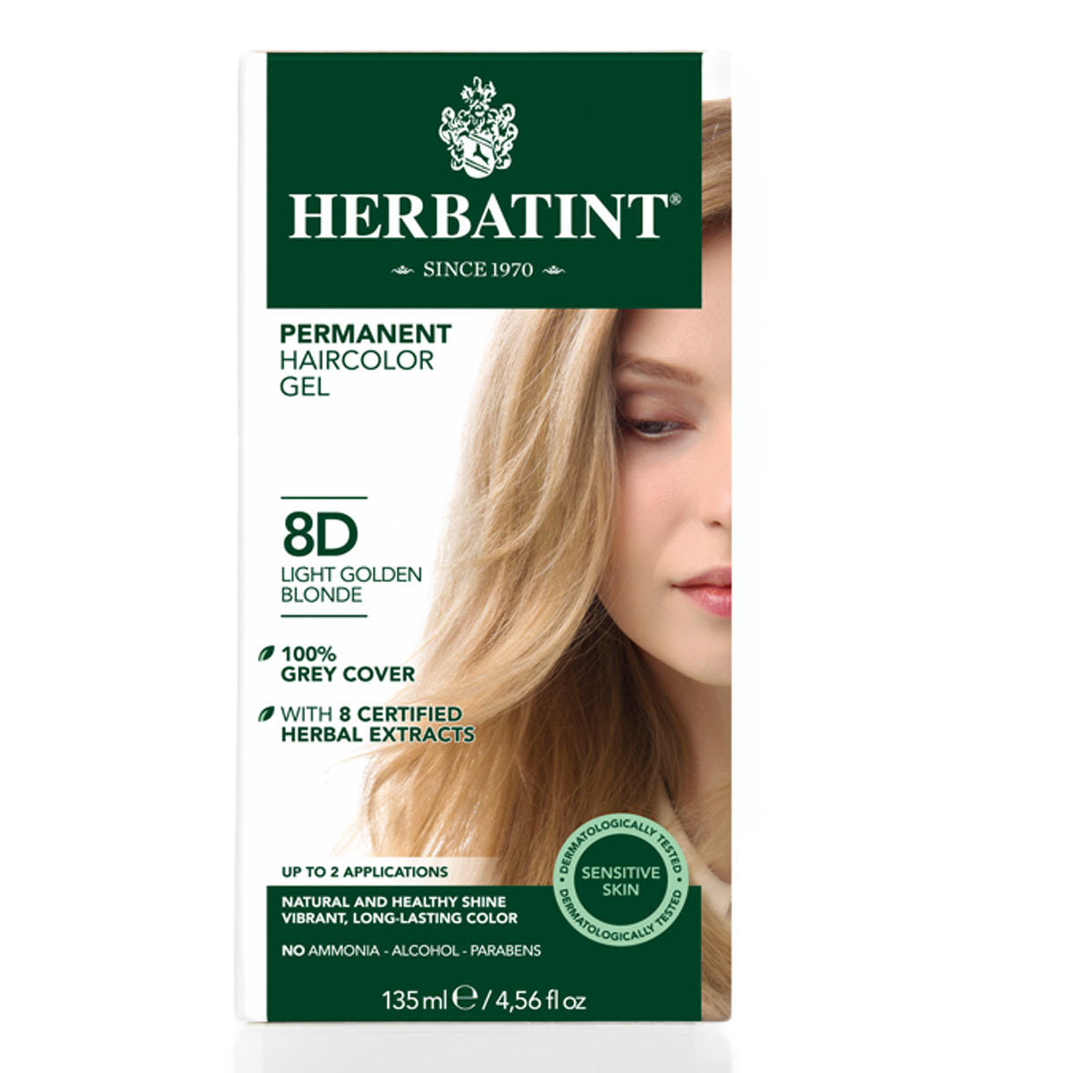 Primary image of 8D Light Golden Blonde Permanent Hair Color Gel
