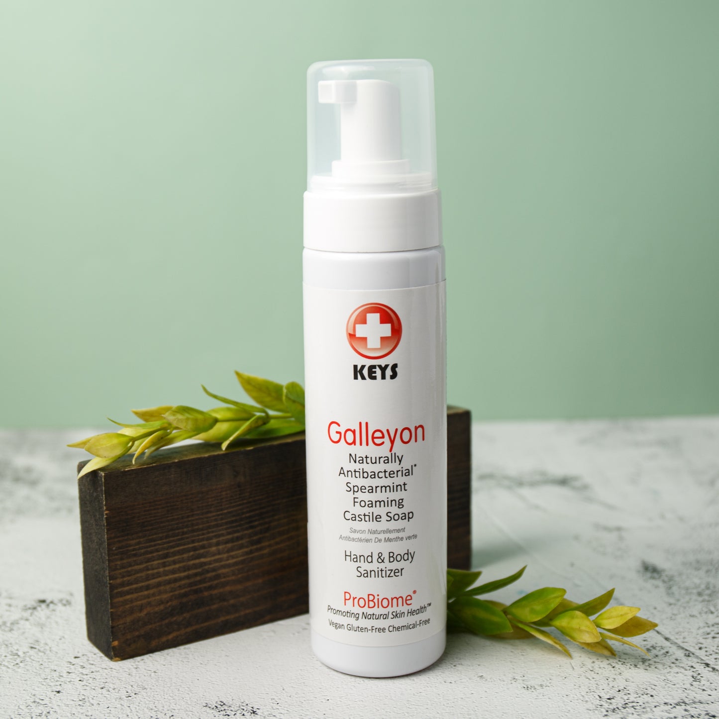 Keys Galleyon Antibacterial Spearmint Soap (8 fl oz) #30591