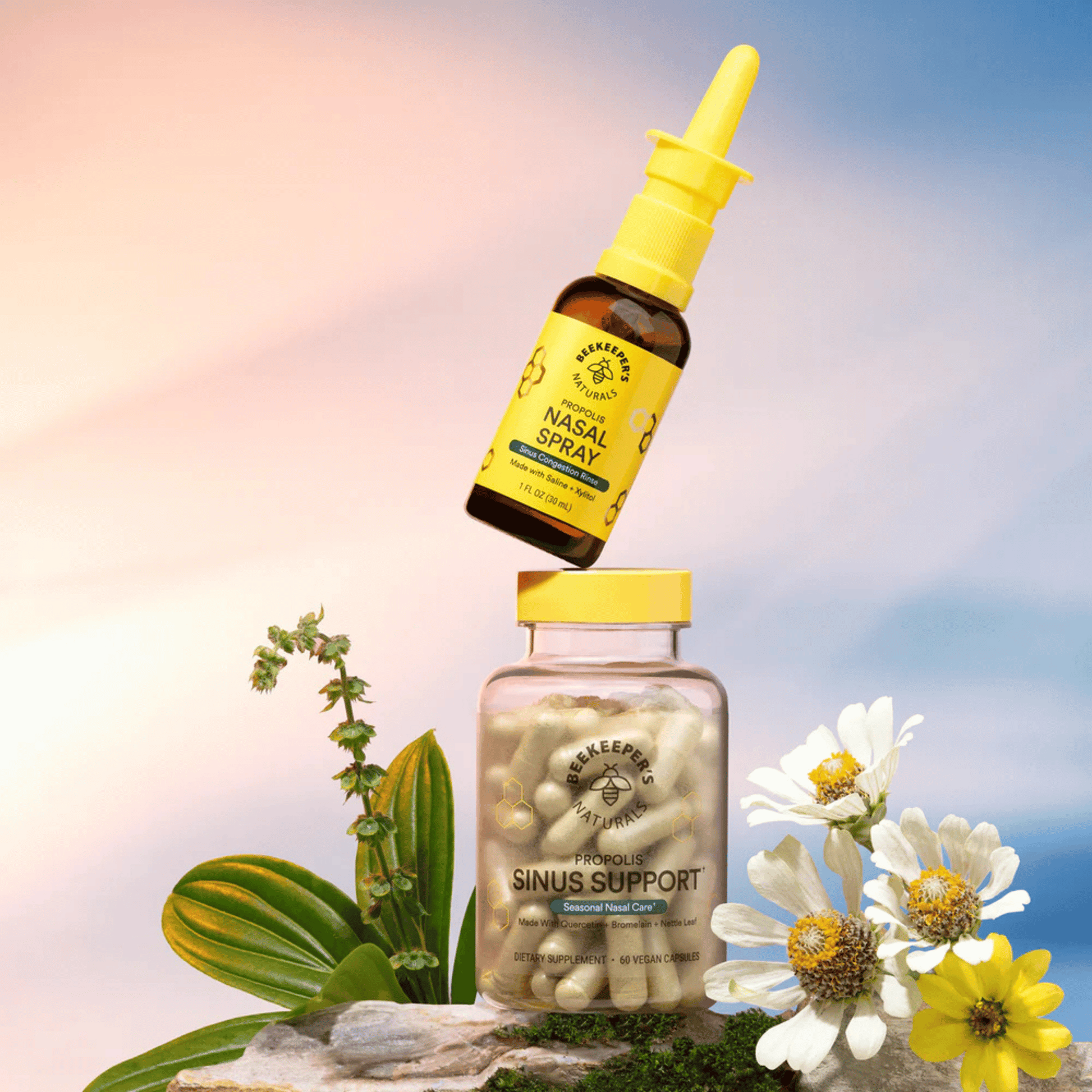 Alternate image of Beekeeper's Naturals Nasal Spray (1 fl oz)