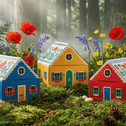 Alternate image of Kala Swedish Dream Blue Tiny Living Matchbox Cottage