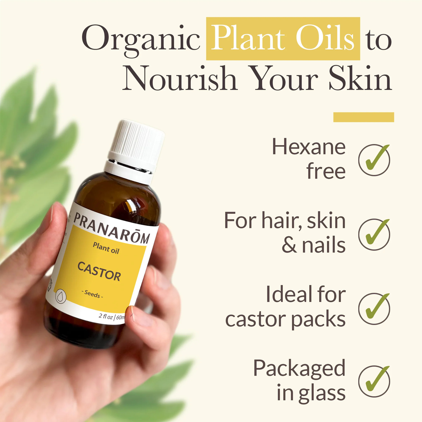 Alternate image of Castor Virgin Plant Oil