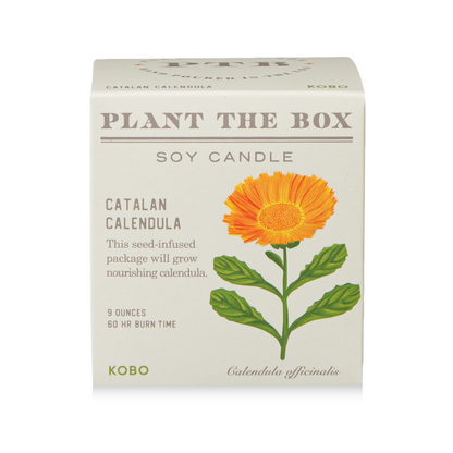 Primary Image of Catalan Calendula Plant the Box Candle