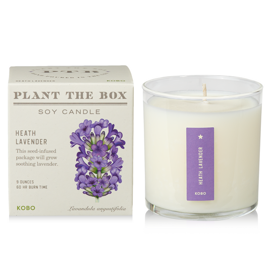 Primary Image of Heath Lavender Plant the Box Candle