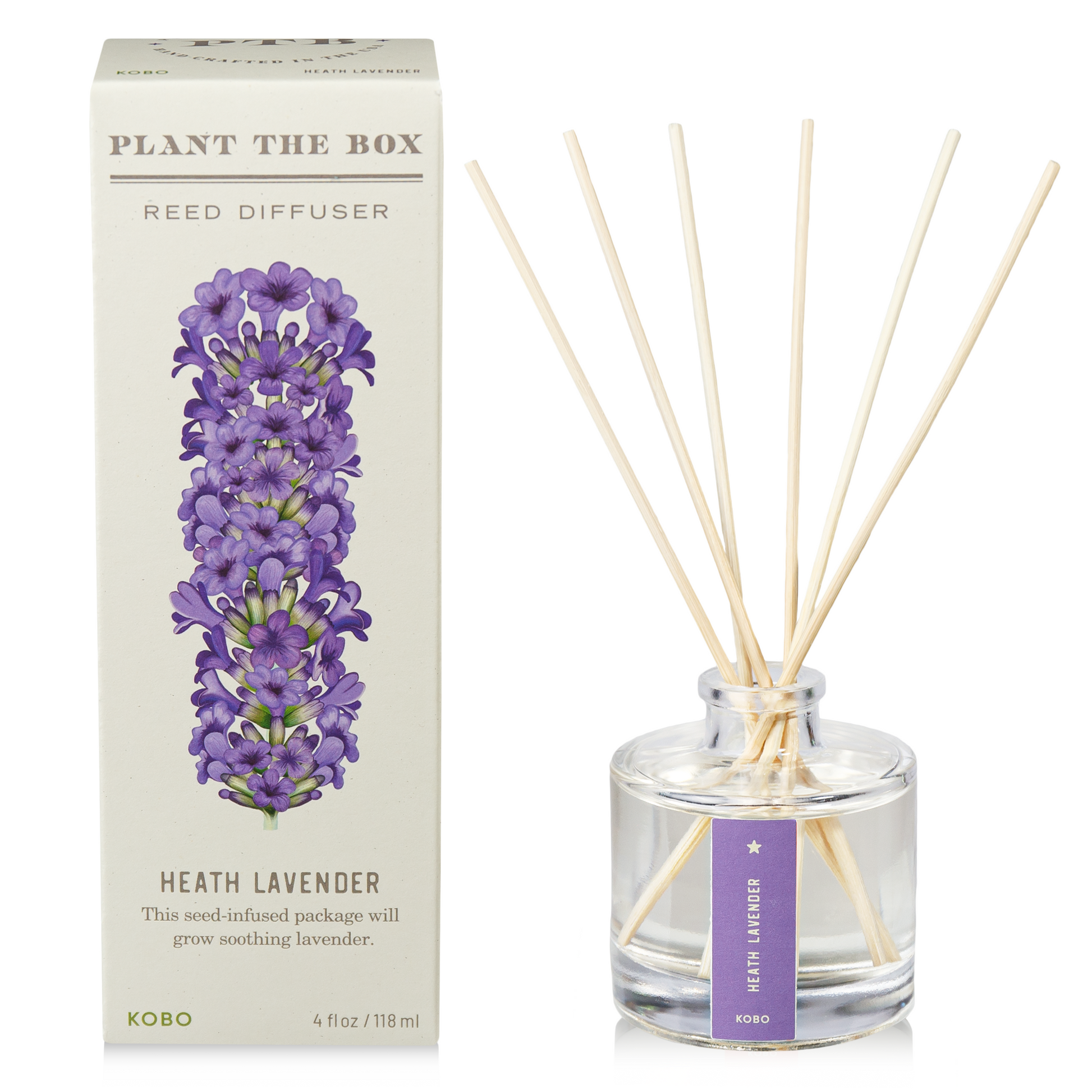 Primary Image of Heath Lavender Plant the Box Diffuser