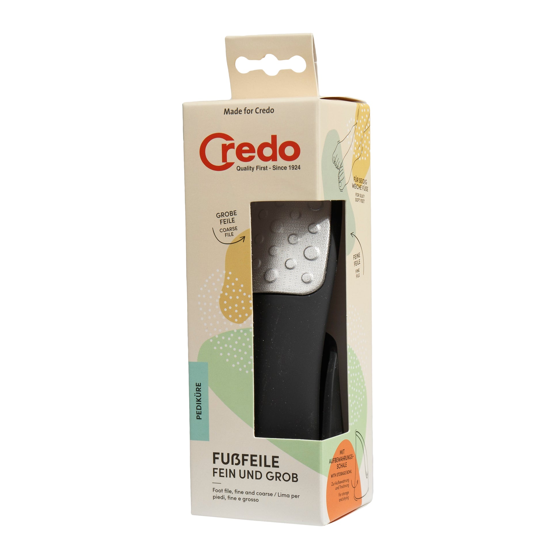 Primary Image of Deluxe Duo-Footfile Black with Stand