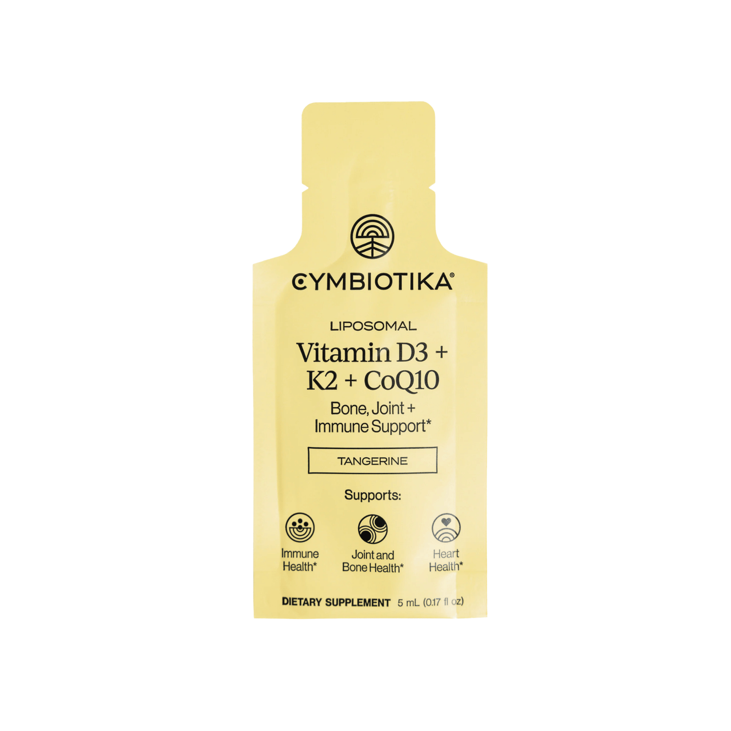 Primary image of Cymbiotika Vitamin D3 + K2 + CoQ10 Pouch (1 count)