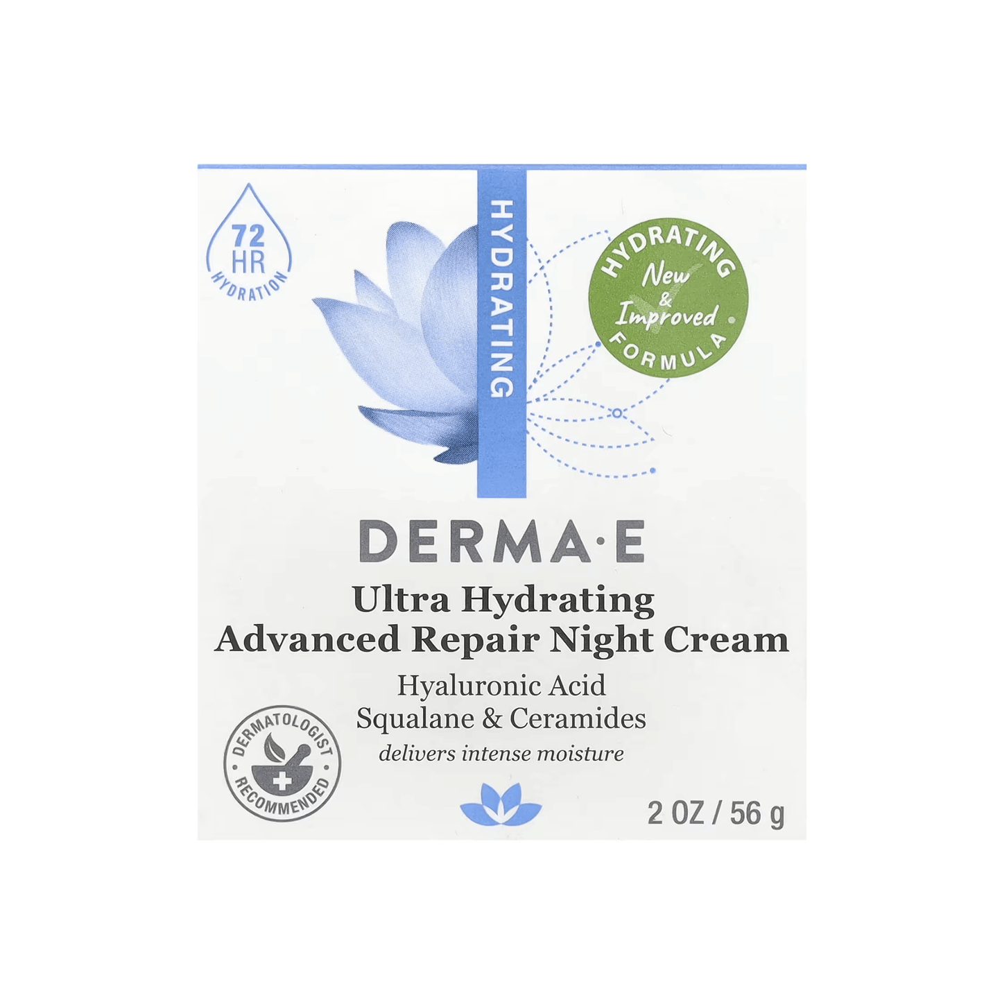 Alternate image of DERMA E Ultra Hydrating Advanced Repair Night Cream