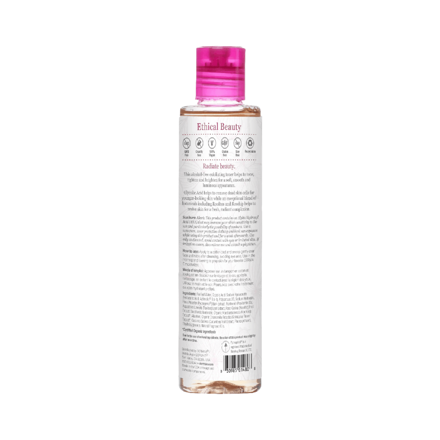 Alternate image of DERMA E Radiance Toner (6 fl oz)