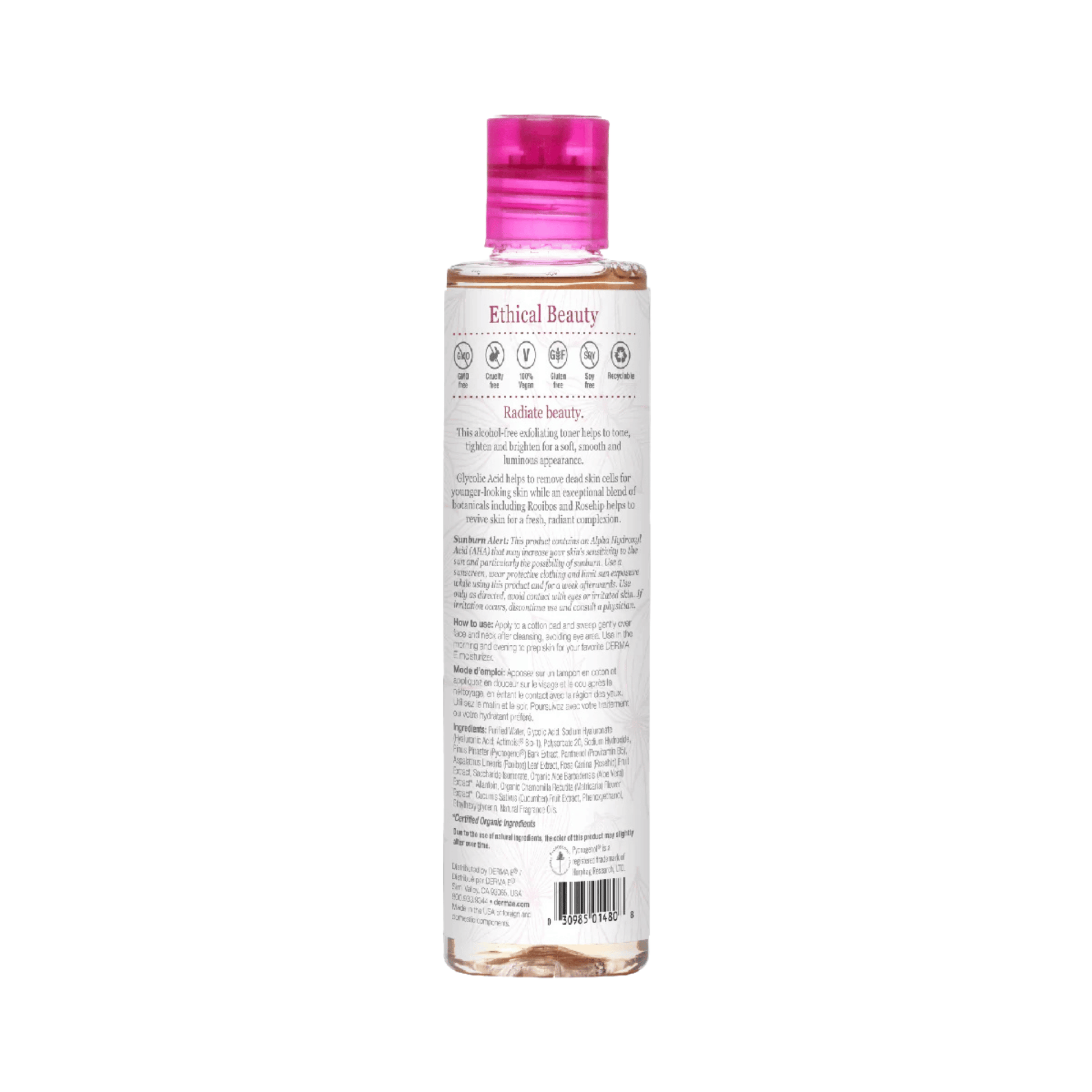 Alternate image of DERMA E Radiance Toner (6 fl oz)