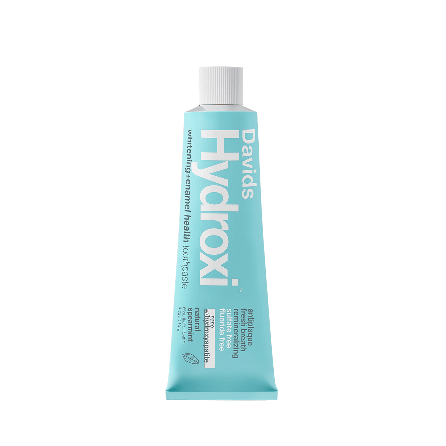 Primary image of Davids Hydroxi Natural Spearmint Whitening + Enamel Health Toothpaste (4 oz)