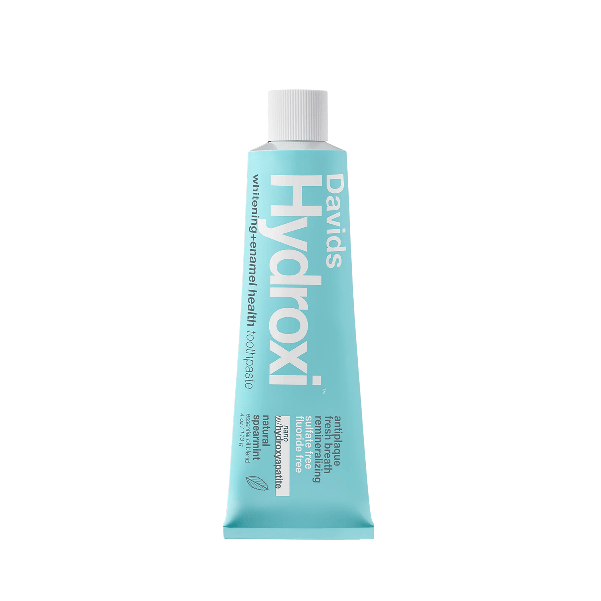Primary image of Davids Hydroxi Natural Spearmint Whitening + Enamel Health Toothpaste (4 oz)