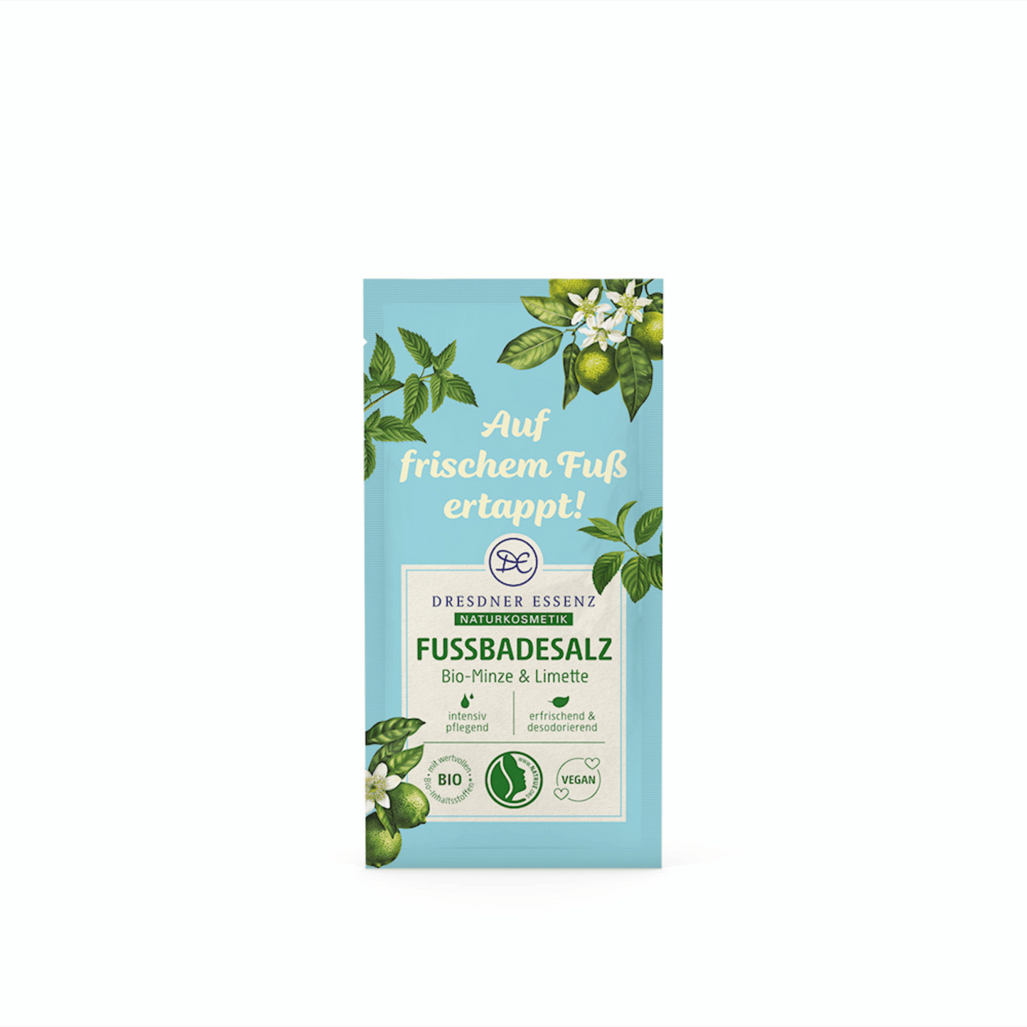 Primary Image of Organic Mint and Lime Foot Bath Salt