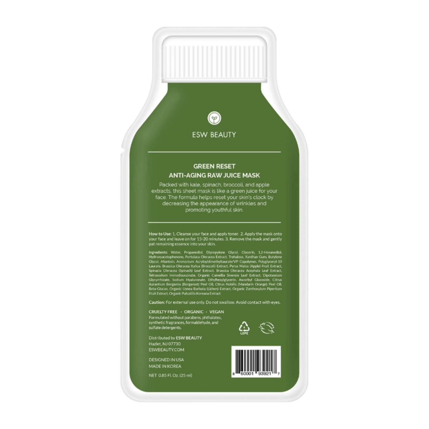 Alternate Image 1 Green Reset Sheet Mask 