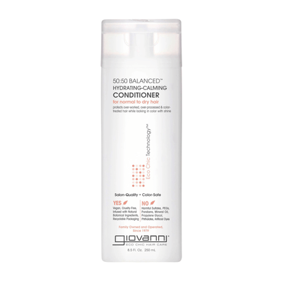 Primary image of Giovanni 50:50 Balanced Hydrating-calming conditioner, white bottle
