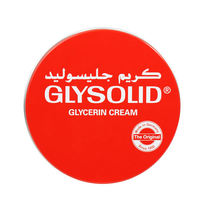 Primary Image of Glycerin Cream Tin, red and white tin