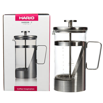 Alternate Image of Harior 7 Silver Coffee and Tea Press, glass and metal coffee and tea press