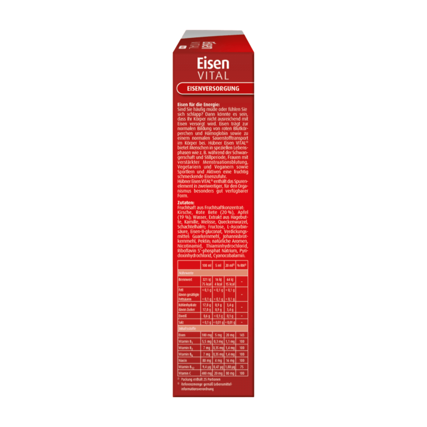 Alternate image of Hubner Iron Vital Liquid (500 ml)
