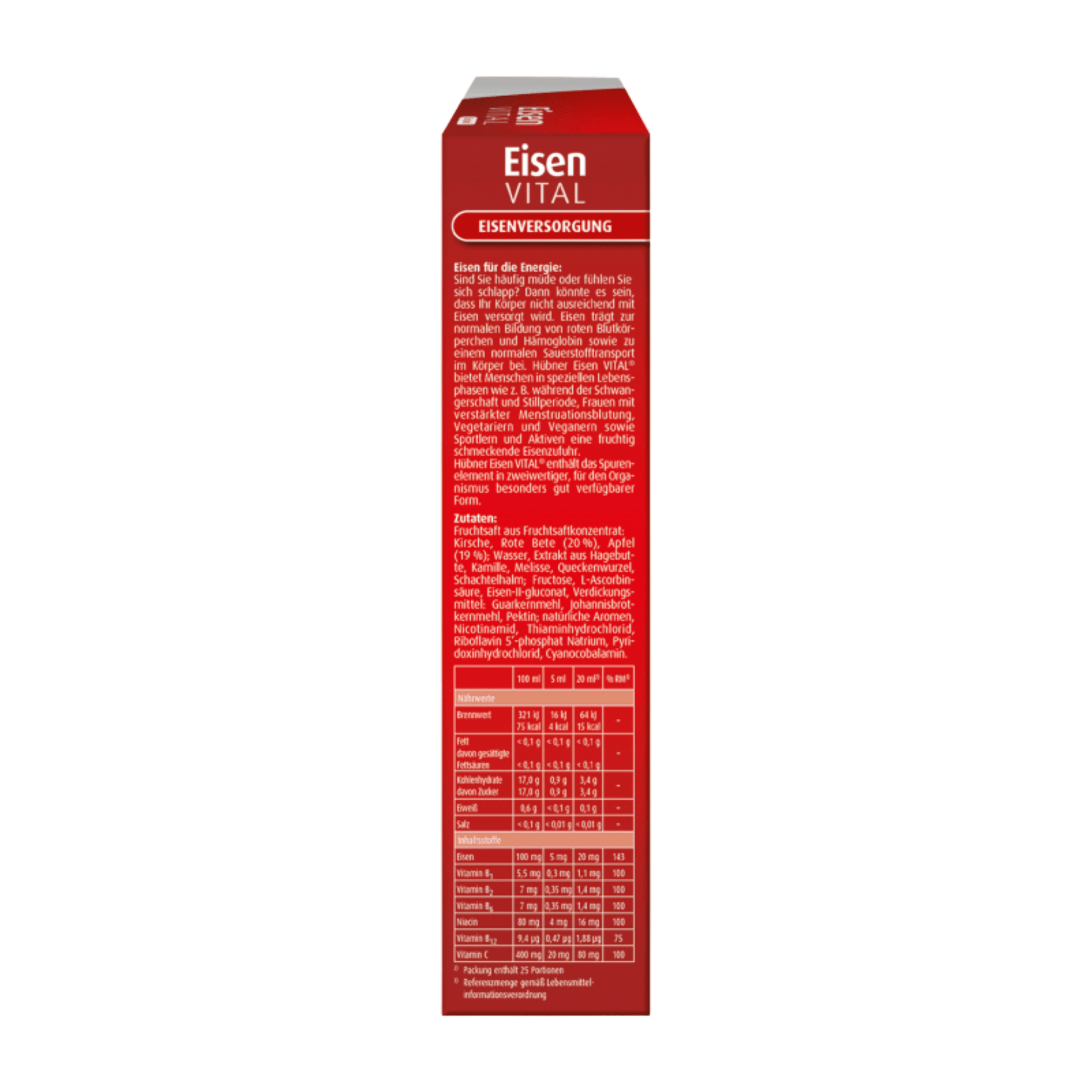 Alternate image of Hubner Iron Vital Liquid (500 ml)