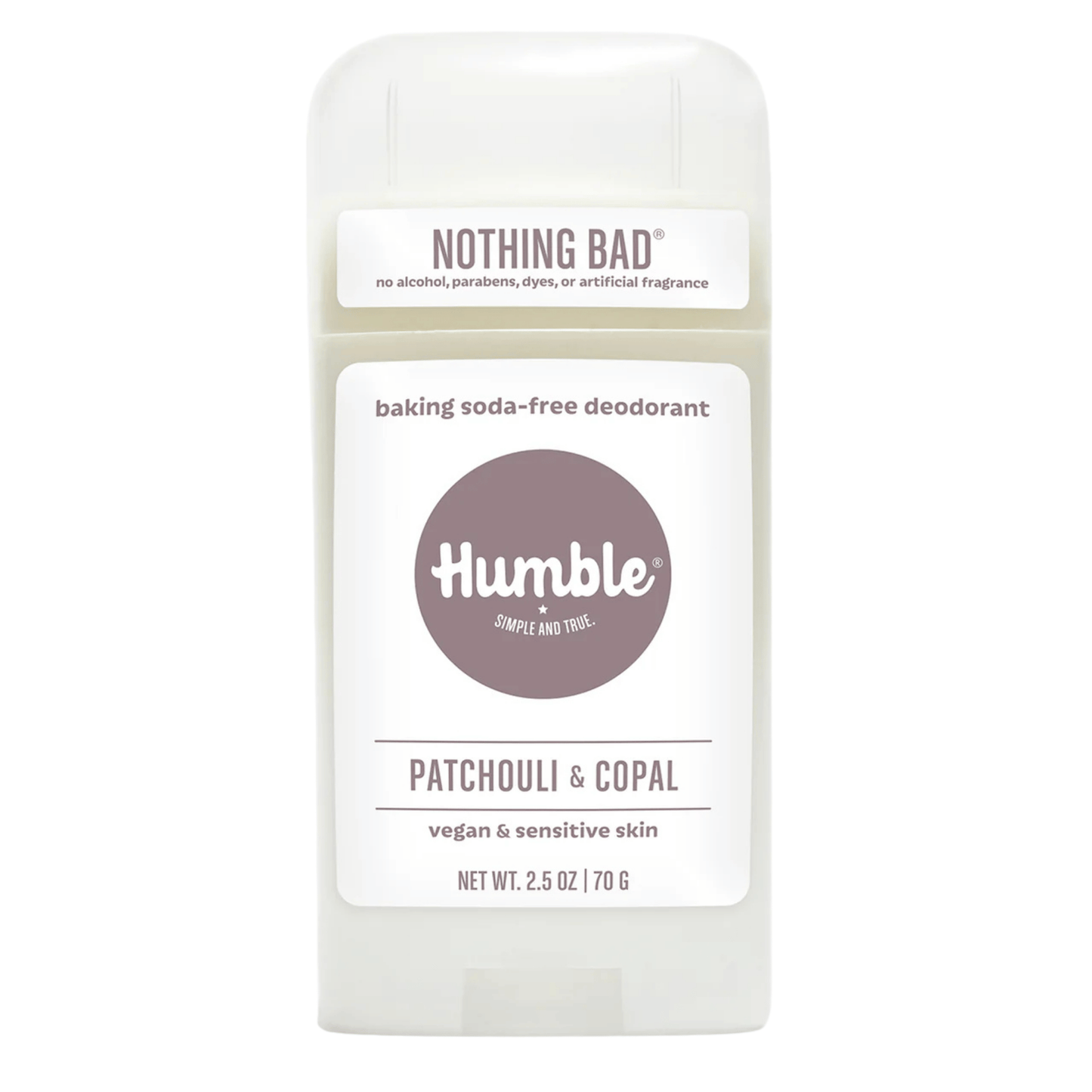 Primary image of Humble Sensitive Patchouli & Copal Vegan Deodorant (2.5 oz)
