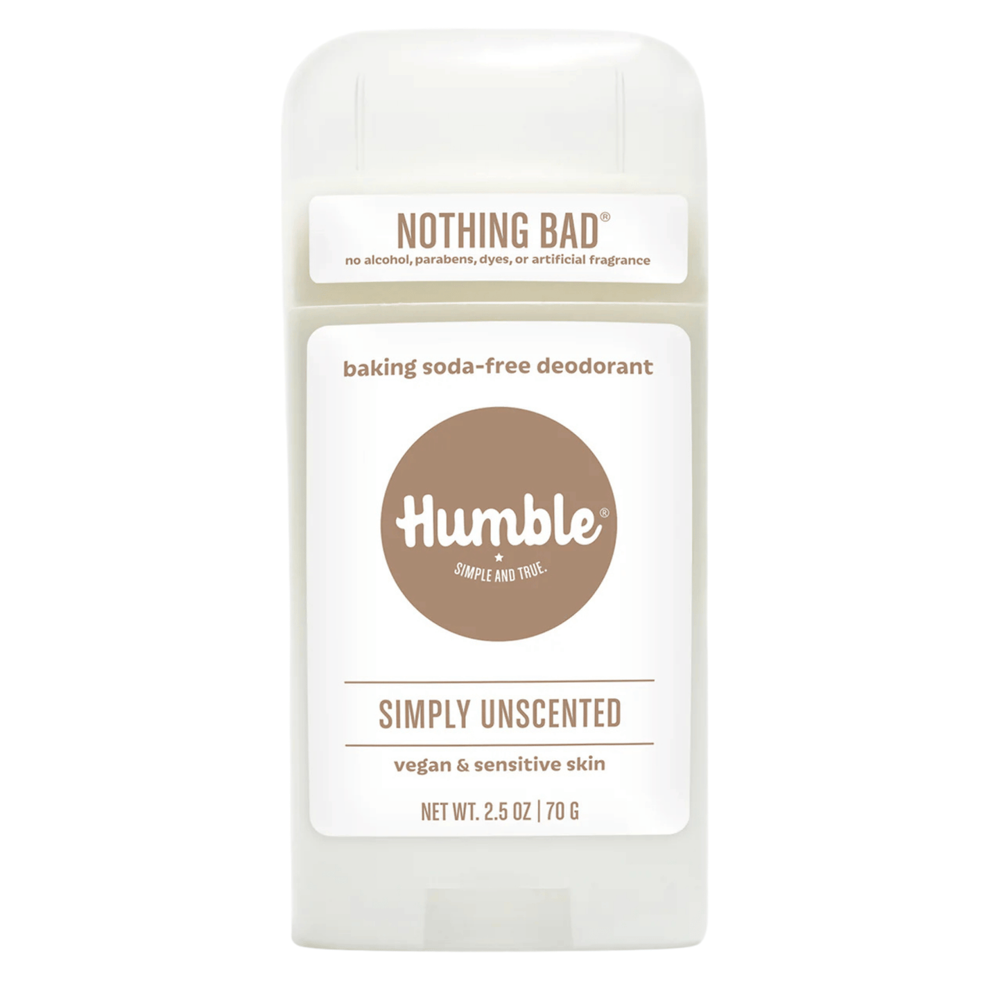 Primary image of Humble Sensitive Simply Unscented Vegan Deodorant (2.5 oz)