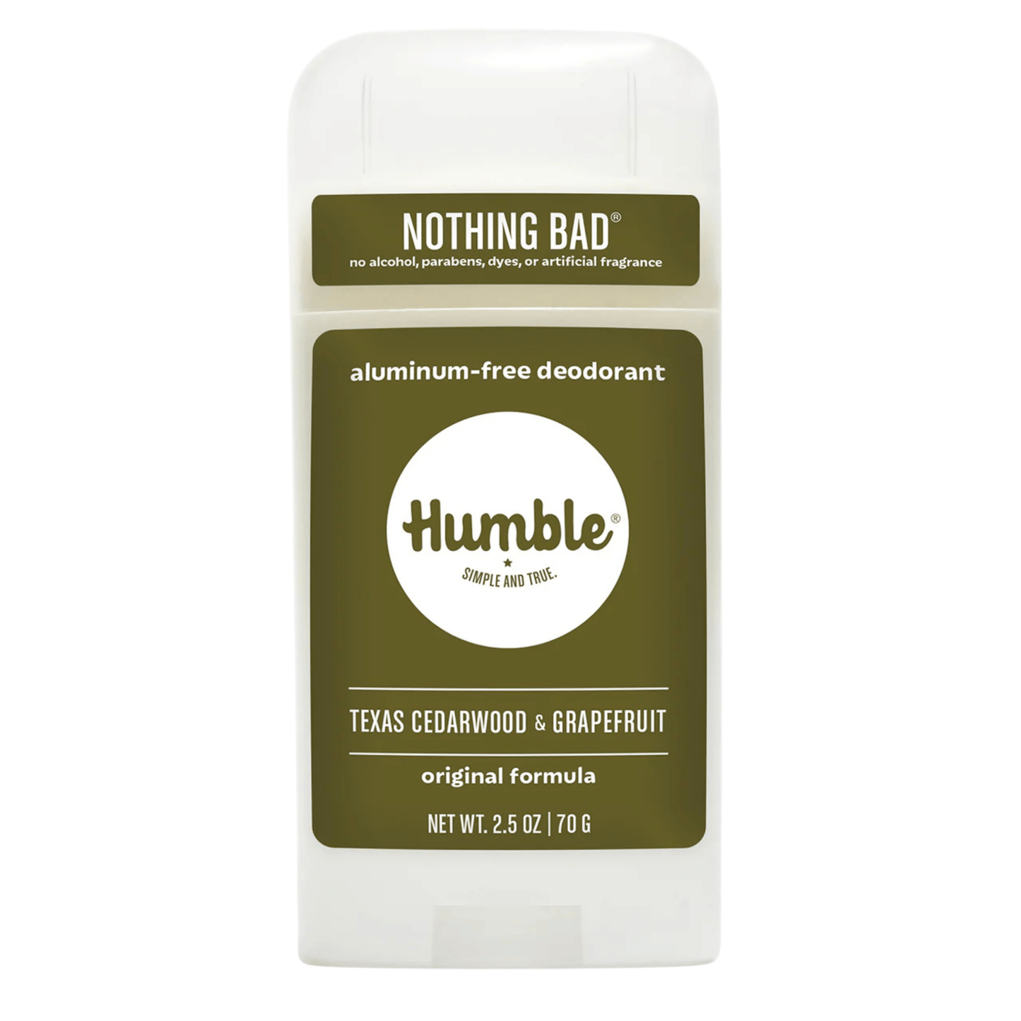 Primary image of Humble Texas Cedarwood & Grapefruit Deodorant (2.5 oz)