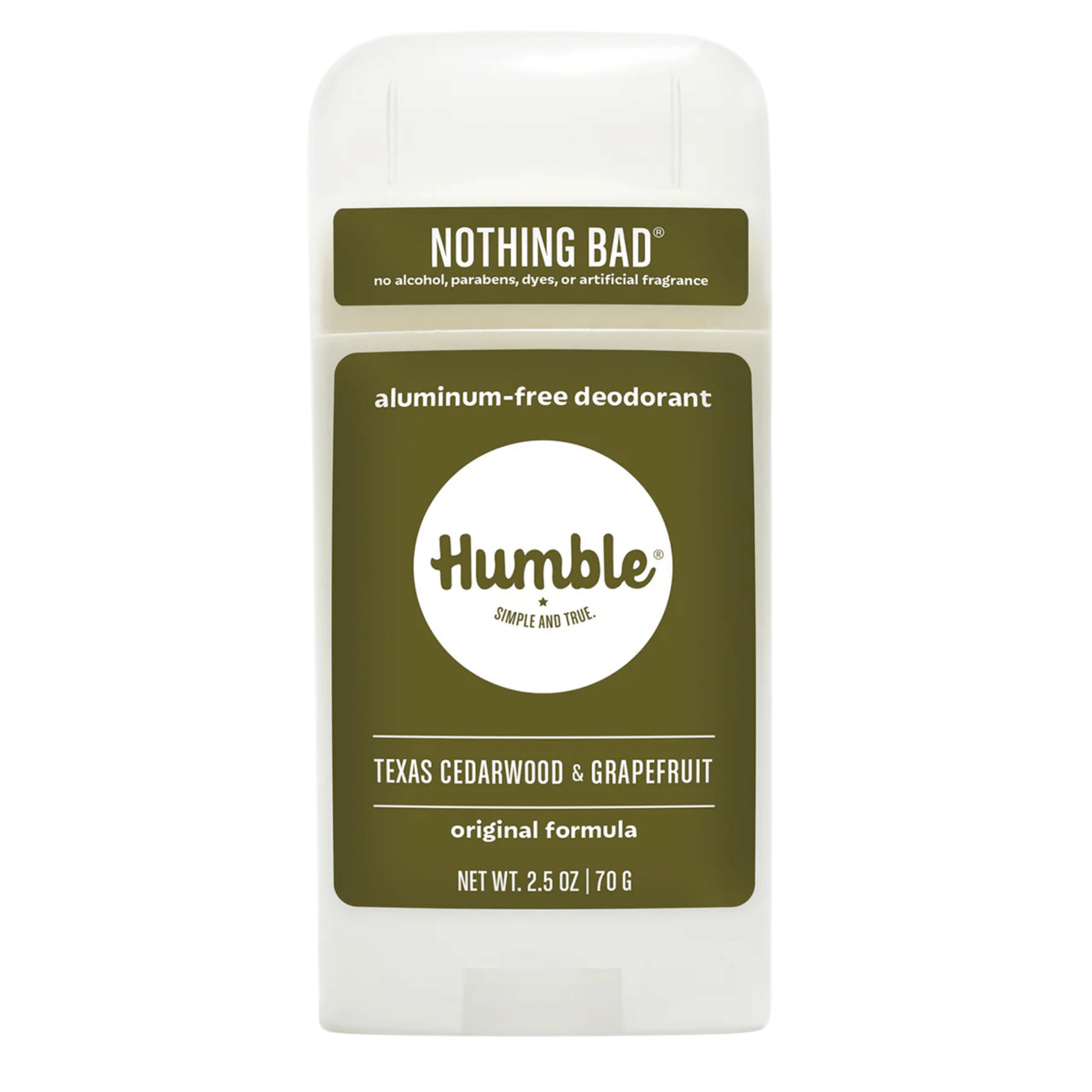 Primary image of Humble Texas Cedarwood & Grapefruit Deodorant (2.5 oz)