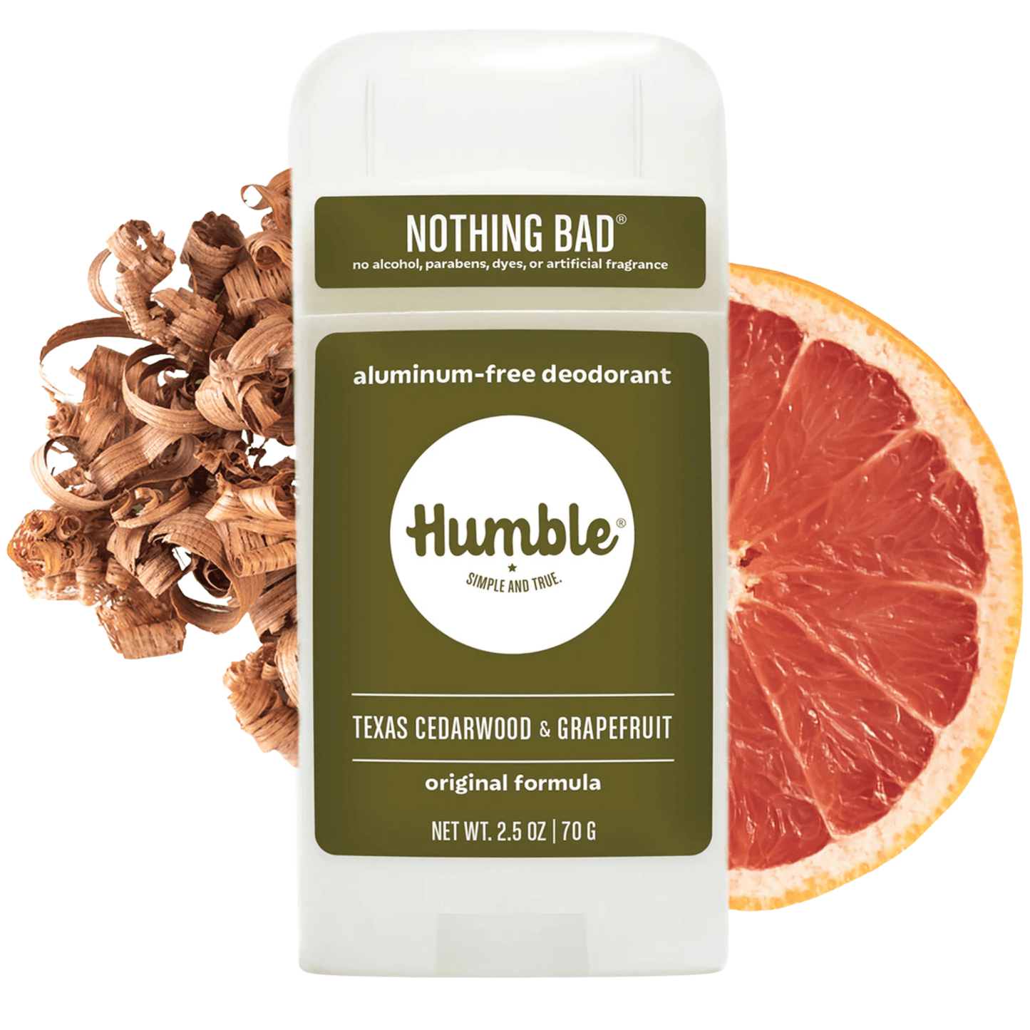 Alternate image of Humble Texas Cedarwood & Grapefruit Deodorant (2.5 oz)