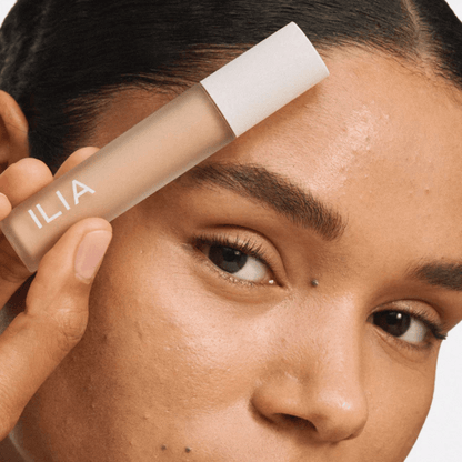 Alternate image of model wearing ILIA 17W Ninon Skin Blur Serum Concealer