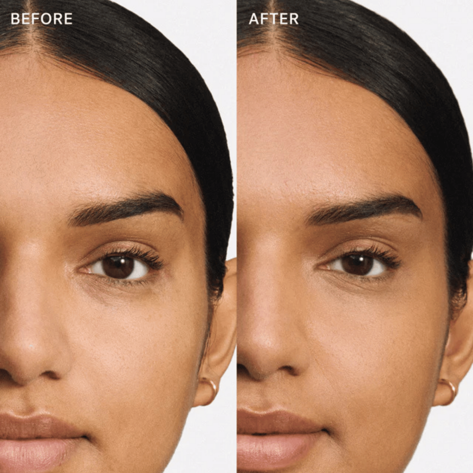 Alternate image of model wearing ILIA 19O Organdy Skin Blur Serum Concealer