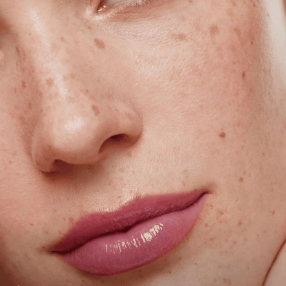 Alternate image of model wearing ILIA Mosaic Overglaze Hydrating Lip Gloss
