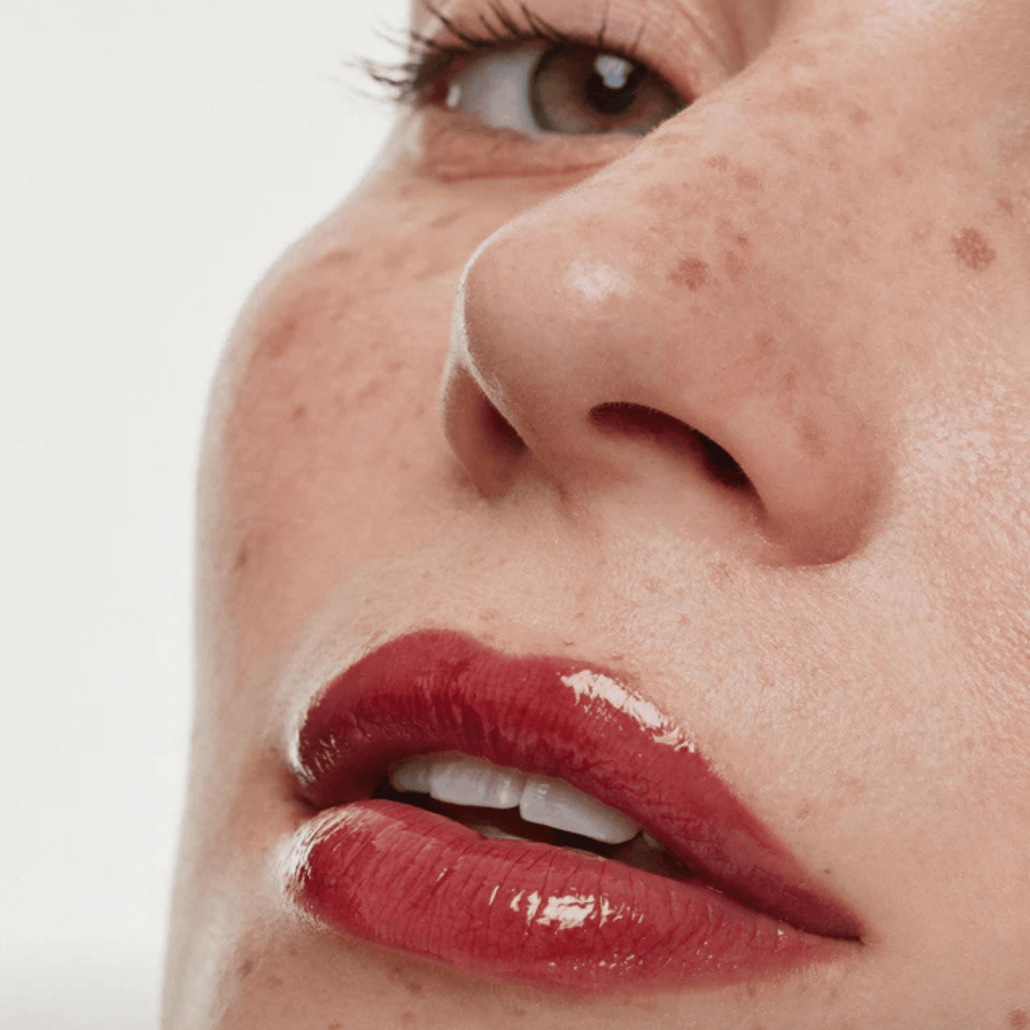 Alternate image of model wearing ILIA Resin Overglaze Hydrating Lip Gloss